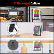 TempPro TempTrack ELITE TP17H Leave-In Meat Thermometer - 4 Probes