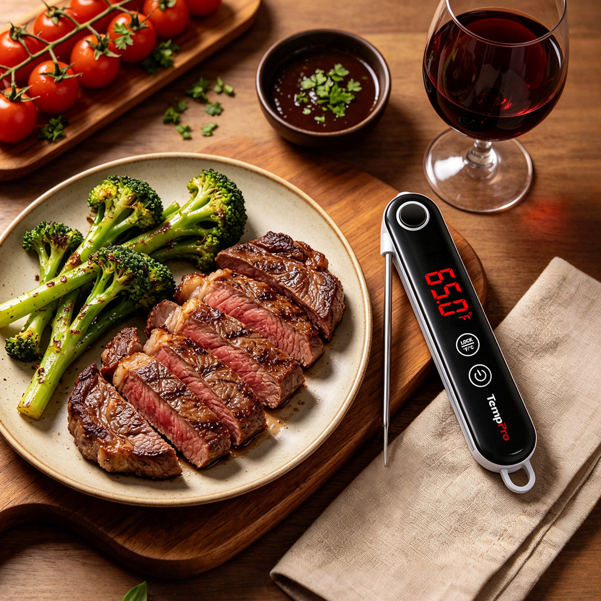 TempPro TempSwift ELITE TP18S Instant-Read Meat Thermometer — Ultra-Fast Digital, Backlit