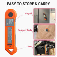 TempPro TempSwift PLUS TP19H Instant-Read Meat Thermometer - Digital, Ultra-Fast, Waterproof