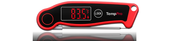 Thermomètre de cuisson numérique instantané TempPro TempSwift ELITE TP19 – Rapide et précis, rétroéclairé