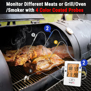 TempPro TempSync PRO TP25 Wireless Meat Thermometer — 4 Probes, Smart Bluetooth