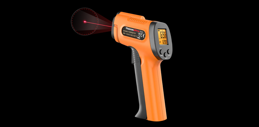TempPro TP30 Infrared Thermometer Gun & TempPro TP01S Digital Instant-Read Meat Thermometer