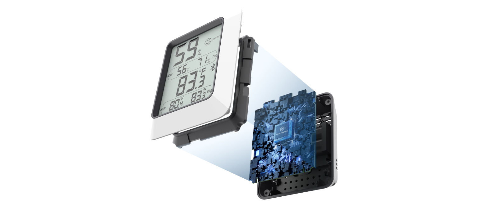 Thermomètre hygromètre Bluetooth TP350
