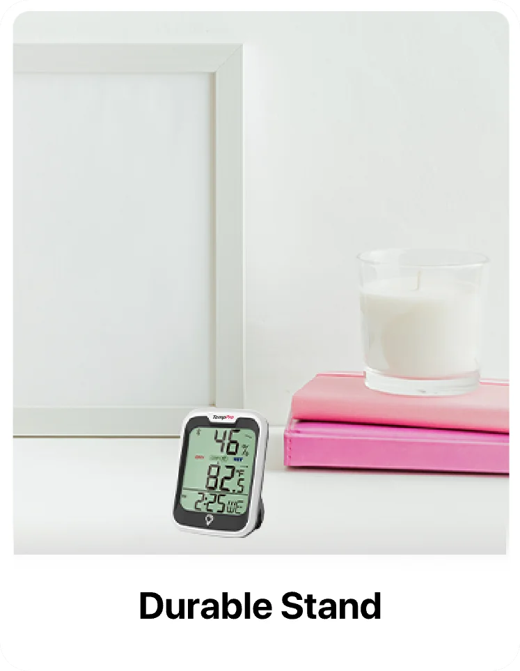 Thermomètre et hygromètre d'intérieur Bluetooth ThermoPro TP358