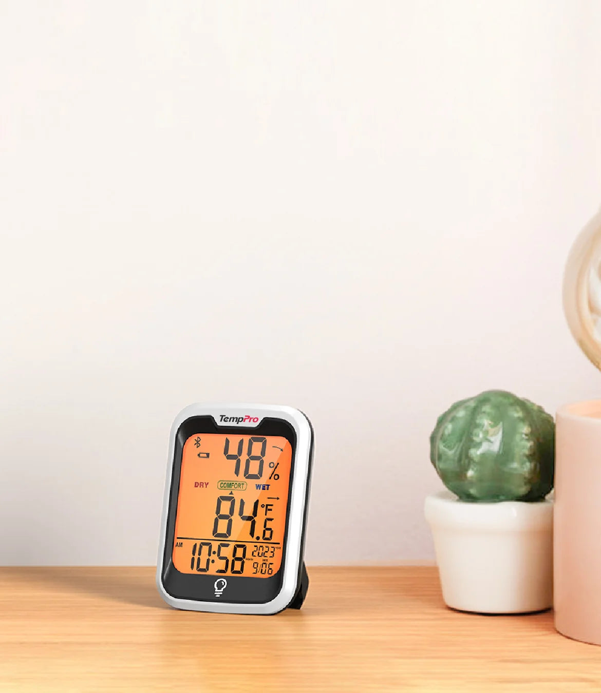 Thermomètre et hygromètre d'intérieur Bluetooth ThermoPro TP358