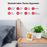 Thermomètre et hygromètre d'intérieur Bluetooth TempPro TP359 — Portée de 80 m, application intelligente