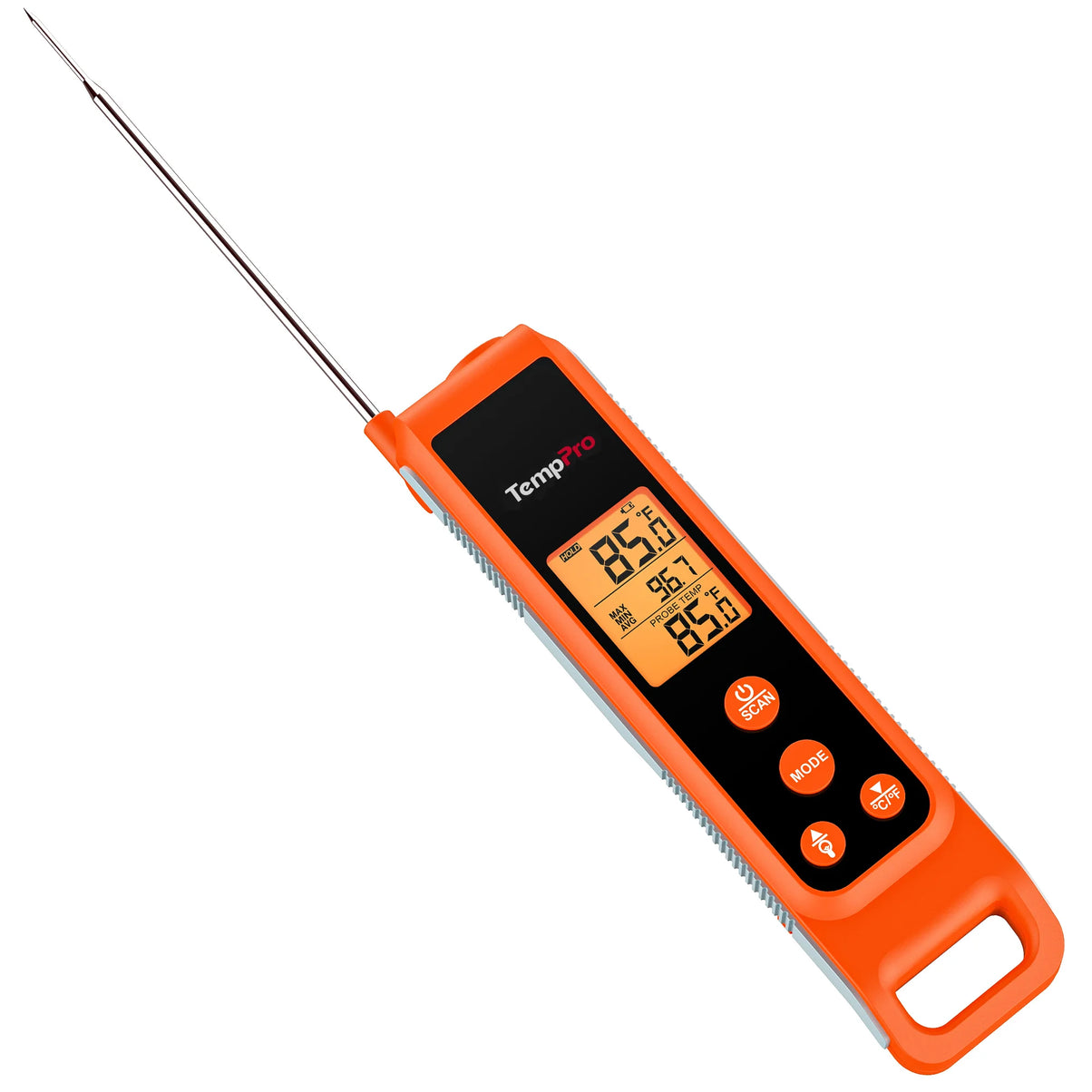 TempPro TempScan PLUS TP420 2-in-1 Infrared & Instant-Read Thermometer — Surface + Internal Temps