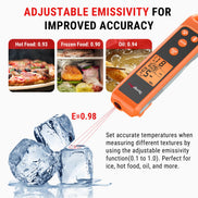 TempPro TempScan PLUS TP420 2-in-1 Infrared & Instant-Read Thermometer — Surface + Internal Temps