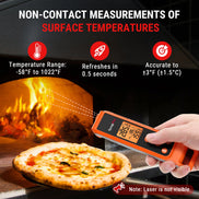 TempPro TempScan PLUS TP420 2-in-1 Infrared & Instant-Read Thermometer — Surface + Internal Temps
