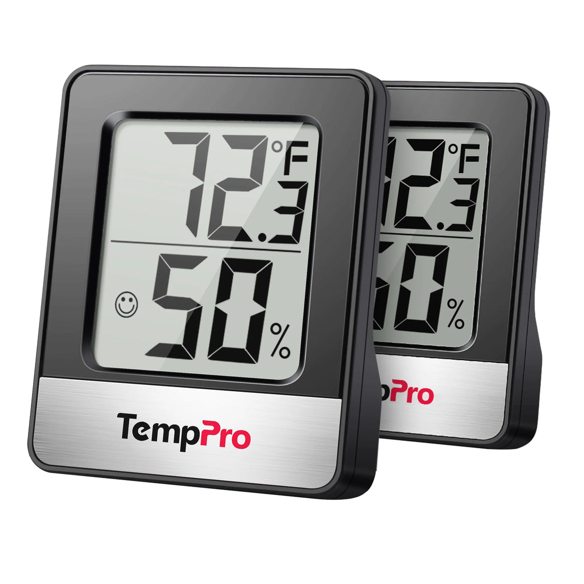 Thermomètre et hygromètre d'intérieur TempPro TempAir CORE TP49 — ±1°F/±2% HR, indicateur de confort