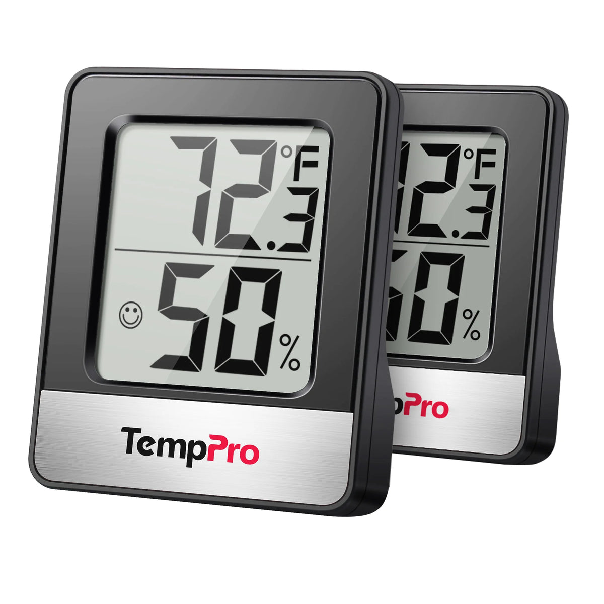 TempPro TempAir CORE TP49 Indoor Thermometer & Hygrometer — ±1°F/±2% RH, Comfort Indicator