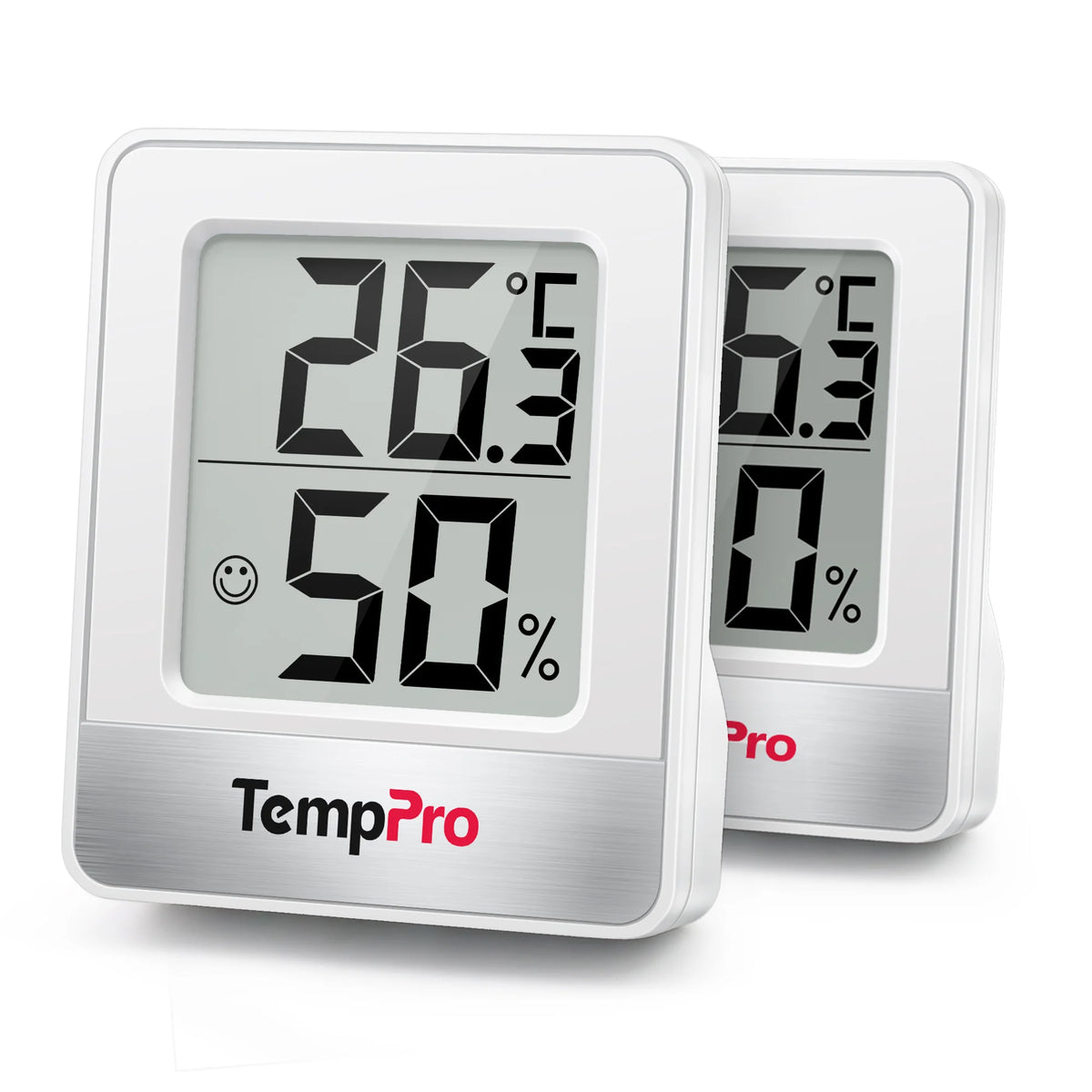 TempPro TempAir CORE TP49 Indoor Thermometer & Hygrometer — ±1°F/±2% RH, Comfort Indicator
