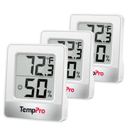 TempPro TempAir CORE TP49 Indoor Thermometer & Hygrometer — ±1°F/±2% RH, Comfort Indicator