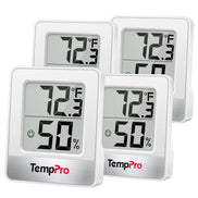 TempPro TempAir CORE TP49 Indoor Thermometer & Hygrometer — ±1°F/±2% RH, Comfort Indicator
