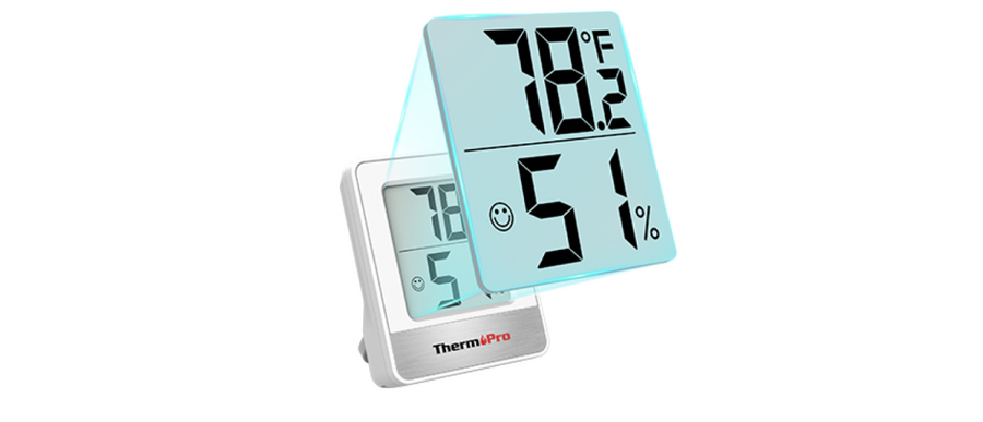 TP49W 3-Packs Digital Indoor Thermometer Hygrometer