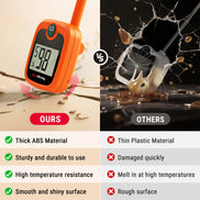 TempPro TempDip PLUS TP509 Digital Candy Thermometer — 8" Probe with Pot Clip