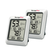 TempPro TempAir CORE TP50 Digital Indoor Thermometer & Hygrometer — Calibratable, Large Backlit