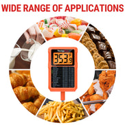Thermomètre de cuisson et friture TempPro TempDip PLUS TP510 — Sonde de 20 cm avec attache-marmite