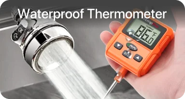 Termómetro digital TempPro TempDip ELITE TP511 para dulces y frituras — Sonda de 8" con clip para olla
