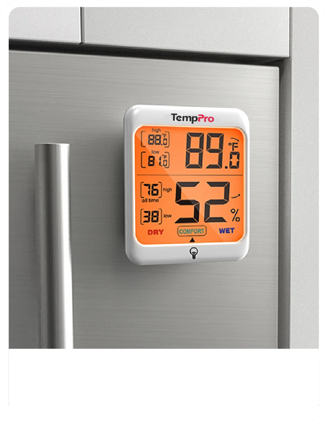 Termómetro higrómetro para interiores TP53