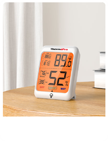 Thermomètre hygromètre d'intérieur TP53