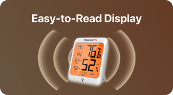 TP53 2 Packs Indoor Hygrometer Thermometer