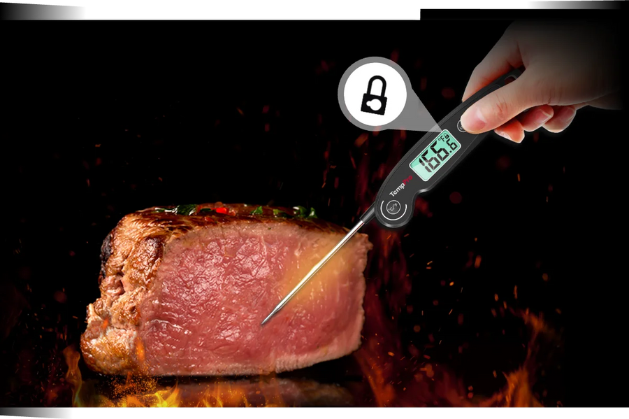 TempPro TP920 Thermomètre à viande Bluetooth + TP605 Thermomètre à lecture instantanée — Pack économique