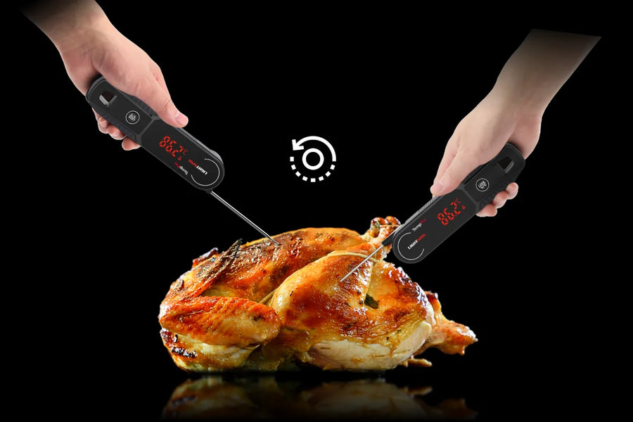 Termómetro de Carne de Lectura Instantánea TempPro TP622 Lightning — Ultra Rápido, Impermeable