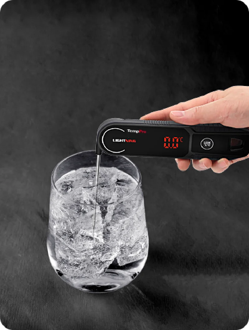 Termómetro para carne de lectura instantánea de un segundo ThermoPro TP622 Lightning