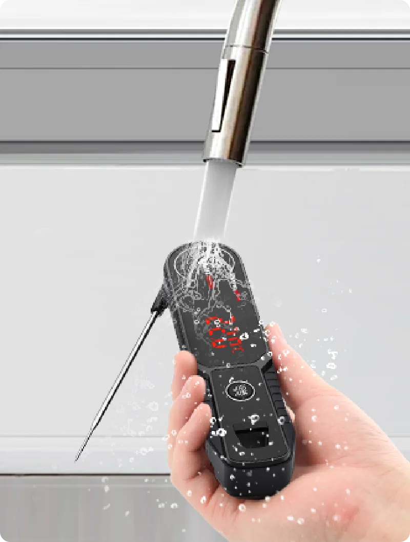 Termómetro para carne de lectura instantánea de un segundo ThermoPro TP622 Lightning