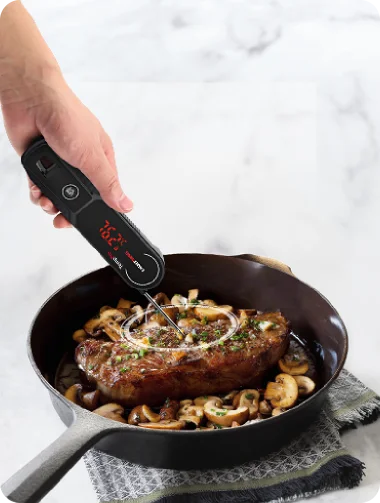Termómetro para carne de lectura instantánea de un segundo ThermoPro TP622 Lightning