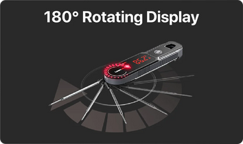 Termómetro de Carne de Lectura Instantánea TempPro TP622 Lightning — Ultra Rápido, Impermeable
