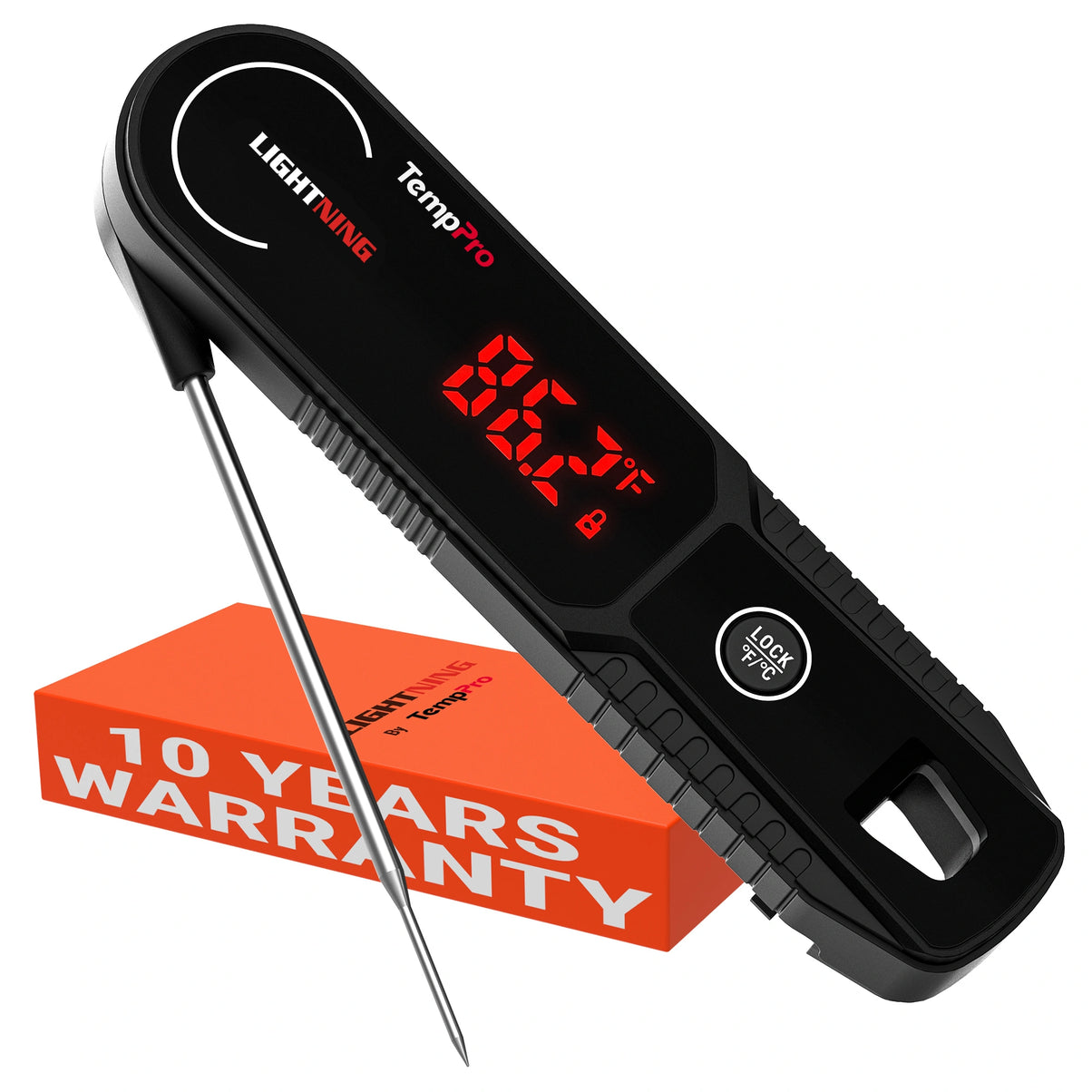 Thermomètre à viande instantané TempPro TP622 Lightning – Ultra-rapide, étanche