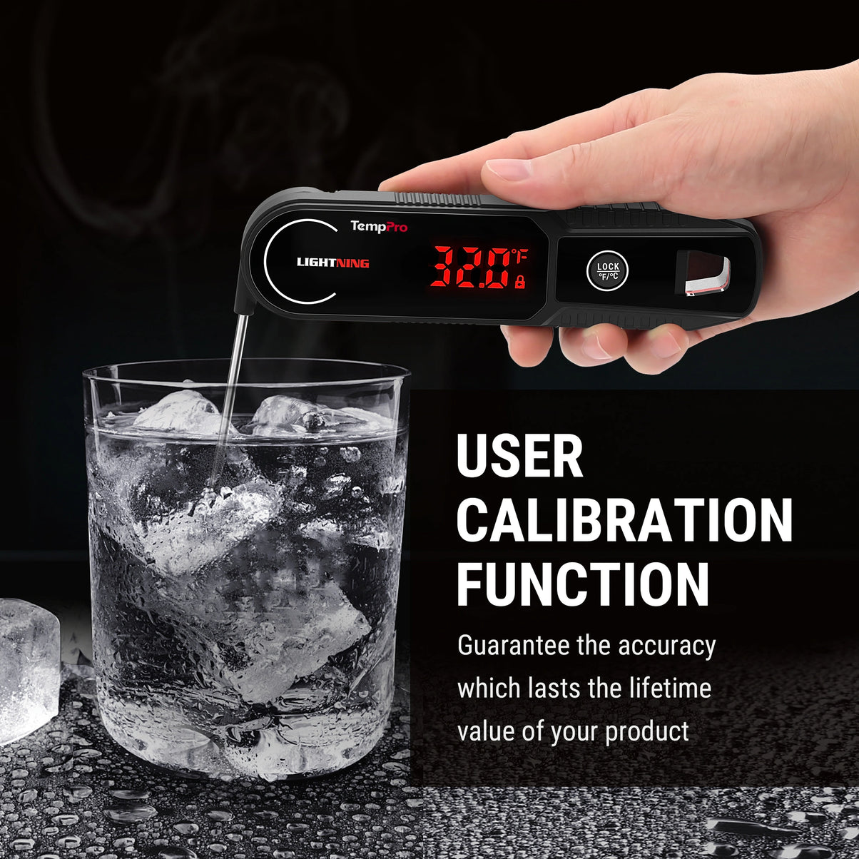 Thermomètre à viande instantané TempPro TP622 Lightning – Ultra-rapide, étanche