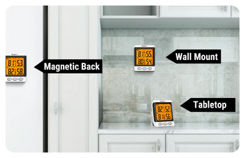 Thermomètre et hygromètre sans fil TempPro TempAir PLUS TP62B intérieur/extérieur — Portée de 150 m, Max/Min
