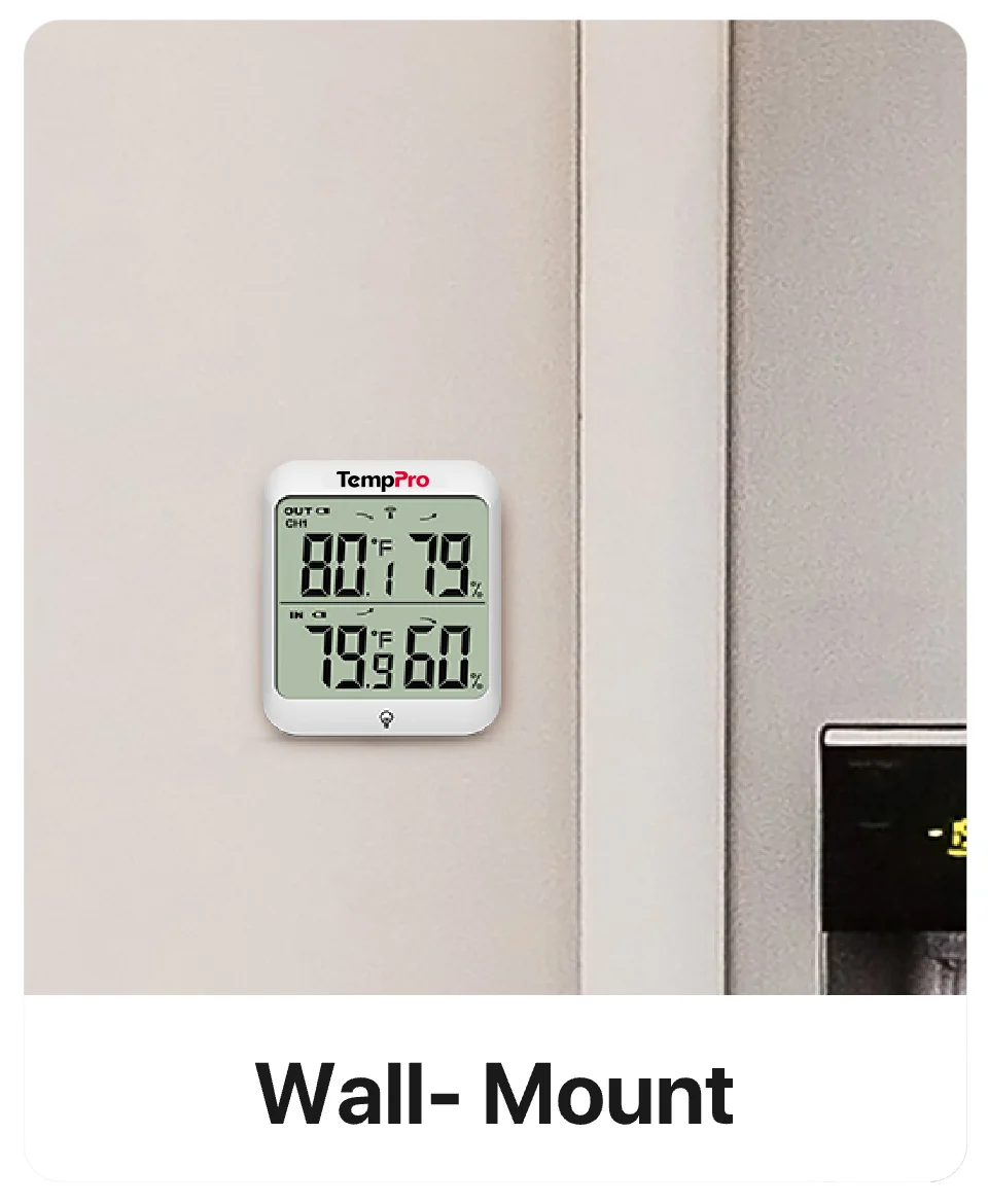 Thermomètre hygromètre sans fil TP63B