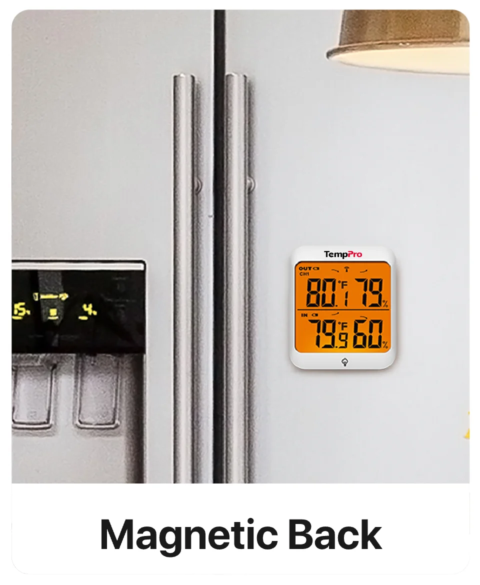 Thermomètre hygromètre sans fil TP63B