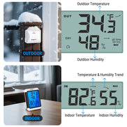 TempPro TempAir PLUS TP65B Wireless Indoor Outdoor Thermometer & Hygrometer — 4