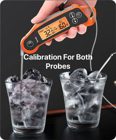 TempPro TempSwift PLUS TP710 Leave-In Meat Thermometer — Oven & Grill Safe with Timer