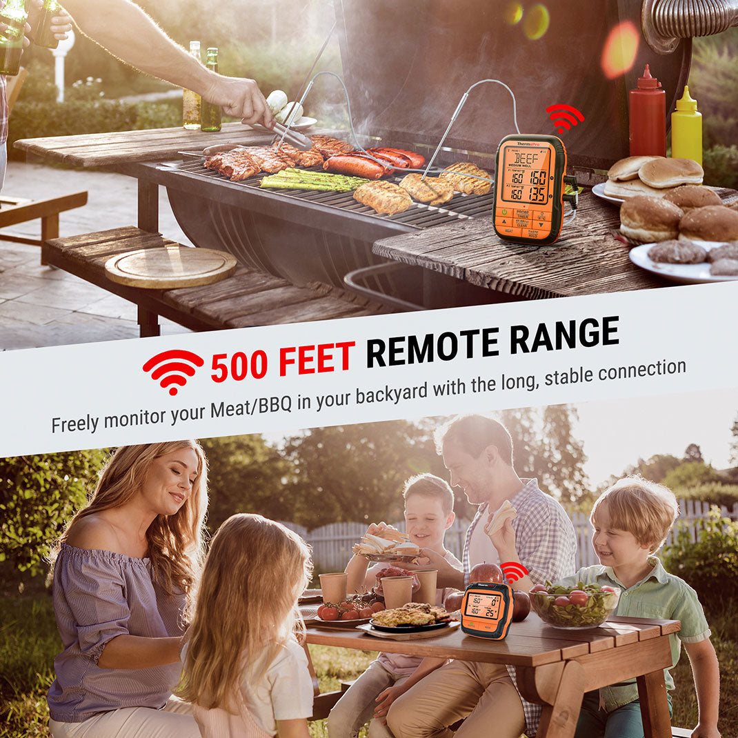 ThermoPro TP828B Wireless Meat Thermometer - Thumbnail 3