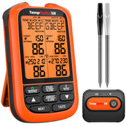TempPro TempSpike XR TP863B Wireless Meat Thermometer — 2000FT RF Range, 2 Wire-Free Probes