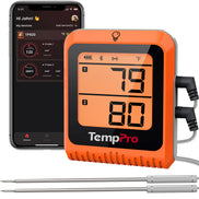 TempPro TP920 Bluetooth Meat Thermometer + TP19H Instant-Read Meat Thermometerr — Value Pack