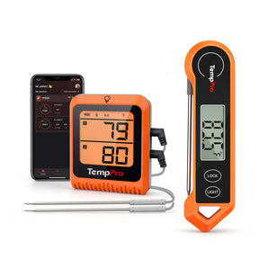 TempPro TP920 Bluetooth Meat Thermometer + TP19H Instant-Read Meat Thermometerr — Value Pack
