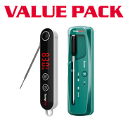 Thermometre de viande sans fil TempPro TempSpike TP961 + Thermomètre à lecture instantanée TP18S — Pack avantageux