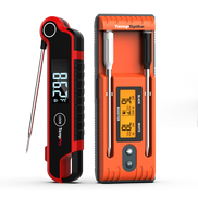 Thermomètre à viande sans fil TempPro Twin TempSpike TP962 + Thermomètre à lecture instantanée TP620 — Ensemble économique