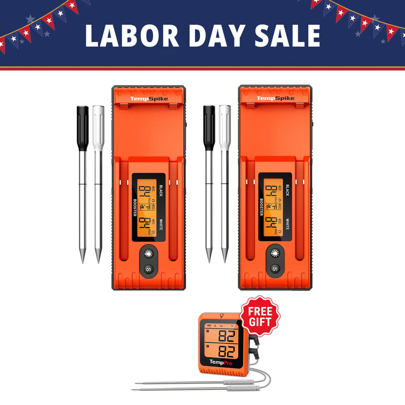 TempPro Twin TempSpike TP962 Bundle — 2 Free Gifts