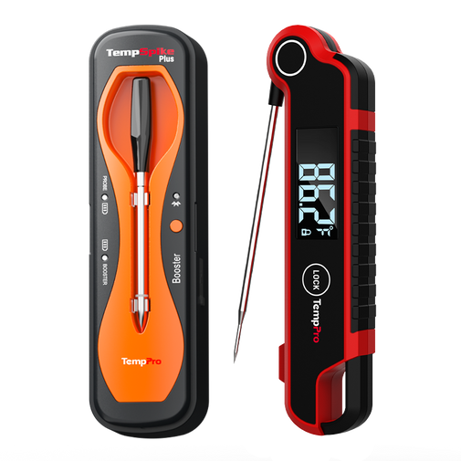 TempPro TempSpike Plus TP970 Wireless Meat Thermometer + TP620 Instant-Read Thermometer — Value Pack TempPro