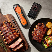 Termómetro de Carne Inteligente Inalámbrico TempPro TempSpike Plus TP970 — Totalmente Inalámbrico, Bluetooth de 180 m