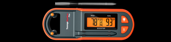 Thermomètre à viande intelligent sans fil TempPro TempSpike Plus TP971 — Véritablement sans fil, Bluetooth longue portée