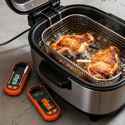 TempPro Twin TempSpike Plus TP972 Smart Wireless Meat Thermometer — Dual Probe, Long-Range Bluetooth